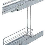 Hafele Eva II Şişelik 150mm Krom/Beyaz Sağ