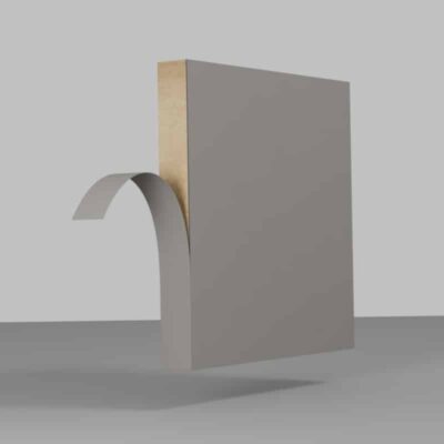 Pvc Kenar Bant Kül Gri 0.80*22mm Düz